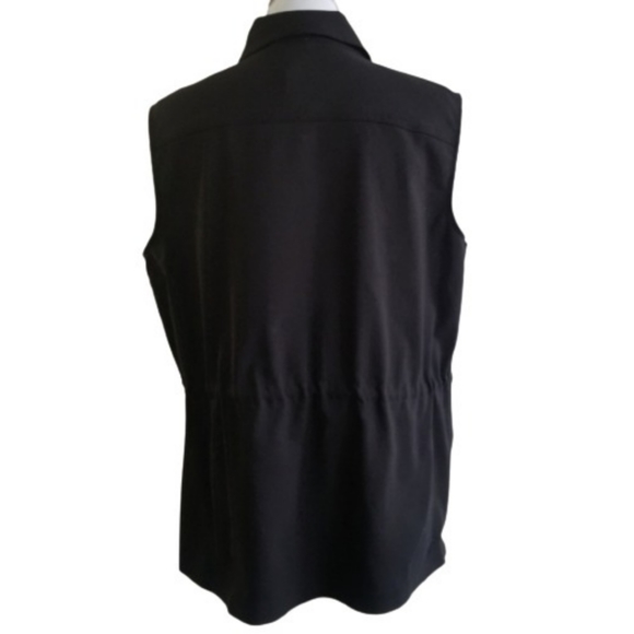 🆕️⬇️Calvin Klein Black Utility Drawstring Vest - Picture 12 of 16